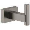 GROHE Essentials Cube 40511AL1 Háčik na kúpací plášť, kartáč. Grafit GRO 40511AL1