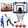 BASKETBALOVÁ TABUĽA S KOŠOM A ŠTÍTOM + 3X LOPTA + OBRUČ SADA