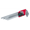 Kľúč imbusový TORX T10-T50 9ks sada predľžené CrV FESTA