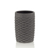 KELA Pohár ALEXIA poly sivá H 10,5 cm / Ř 7cm KL-24140