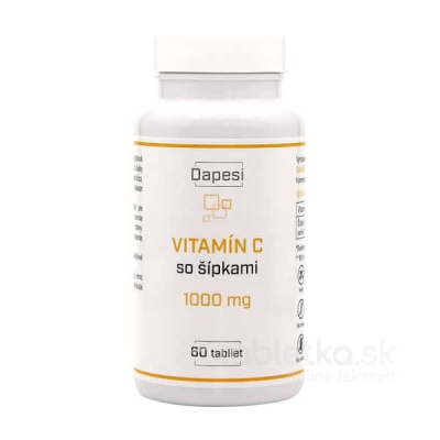 Dapesi Vitamín C so šípkami 1000 mg 60 tabliet