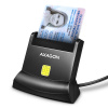 AXAGON CRE-SM4N, USB-A StandReader čítačka kontaktných kariet Smart card (eObčanka), kábel 1.3m CRE-SM4N