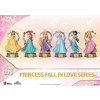 Beast Kingdom Toys Disney Mini Diorama Stage Sochy Princess Fall in Love Series 12 cm Sada (6)