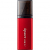 Apacer USB flash disk, USB 3.0, 128GB, AH25B, červený, AP128GAH25BR-1, USB A, s krytkou