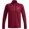 Under Armour Flísové mikiny Ua Launch Elite Cw Half Zip Červená