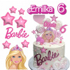 Výtlač na tortu cukrová hmota BARBIE meno vek