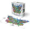 PRIME 3D drevené puzzle Motýl 200 ks