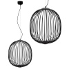 Toolight - LED závesné stropné svietidlo APP967-1CP, čierna, OSW-06110