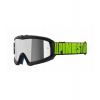 Brýle VISION YOUTH HOLLOW, ALPINESTARS, dětské (černá antracit/žlutá fluo, zrcadlové stříbrné plexi) 2025