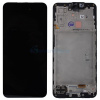 LCD display + dotyková doska + predný kryt pre Samsung Galaxy A17 4G A175, black (Service Pack)