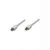 MANHATTAN Mini DisplayPort kábel, samec na samca, 1 m, biely (324557)