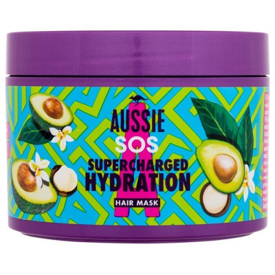 Aussie SOS Supercharged Hydration Hair Mask (veľmi suché vlasy) - Hydratačná maska 450 ml
