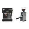 Ascaso Steel DUO PID, Black&Wood + Eureka Mignon Libra 65 All Purpose, CR grey