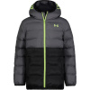 Under Armour Pronto Puffer Jacket Juniors BlackCastleRock 6-7 (S)