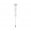 Grundig | Grundig 89640 - LED Solárna lampa s teplomerom 1xLED/1,2V 600 mAh IP44 | P2330