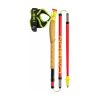 Palice LEKI Poles Ultratrail FX. One, bright red-black-neonyellow