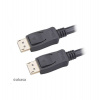 AKASA - 8K DP na DP kábel - 3 m (AK-CBDP23-30BK)