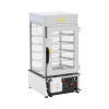 Naparovač na knedle - 5 mriežok 30 x 29,5 cm - 30-110 °C - Royal Catering RCDS-38/5