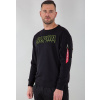 ALPHA INDUSTRIES Mikina Alpha Embroidery - čierna (116312/03) Veľkosť: S/Regular