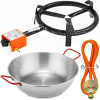 Perfect Home Pael-74 Paella panvica 50 cm s horákom a hadicou, 3ks