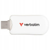 USB kľúč Verbatim Plectra 128 GB USB 3.2 biely