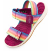 Keen Jr Elle Backstrap Rainbow/Festival Fuchsia|25-26