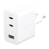 PanzerGlass EMPOWER Grand Prix Dual USB-C/USB-A GaN 70W - White EM31479
