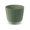 kvetináč 14,6cm RYFO DRF150-5615C zemito zelený plastový PROSPERPLAST
