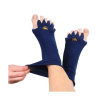 Adjustačné ponožky - NAVY EXTRA STRETCH (Zdravotné farebné adjustačné ponožky Happy feet - NAVY EXTRA STRETCH)
