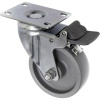 TOOLCRAFT TO-5137938 Otočné koliesko 100 mm s parkovacou brzdou a skrutkovacou platňou Nosnosť (max.): 125 kg; TO-5137938