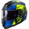KASK LS2 FF397 VEKTOR KRIPTON MA MODRÝ HV ŽLTÁ S (KASK LS2 FF397 VEKTOR KRIPTON MA MODRÝ HV ŽLTÁ S)