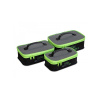 Delphin Set tašiek REAXE SetBAX 3v1 - 30x20x11cm / 28x18x10cm / 26x16x9cm