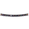Guirca čierna girlanda Happy Halloween Fiestas 300 cm