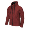 Mikina Helikon-Tex COVERT TACTICAL RED MELANGE - M