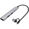 i-Tec USB-A/USB-C Metal HUB 1x USB-C 3.1 + 3x USB 2.0 CAHUBMETALMINI4