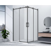 Gelco Gelco, DRAGON BLACK obdĺžniková sprchová zástena 800x1000mm L/P varianta,rohový vstup, GD4280BGD4210B