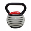 Oceľové zaťaženie HMS 17,1 kg (KR40 Kettlebell nastaviteľný 40 libier HMS)