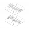 Hewlett Packard Enterprise AP-MNT-E Campus AP mount bracket kit (individual) type E: wall-box R3J19A