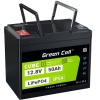 Green Cell LFPGC12V50AH CUBE Akumulátor LiFePO4 50Ah 12.8V 640Wh Lítium-železo-fosfátový pre Karavan, Golfový vozík, Veterná turbína (LFPGC12V50AH)