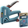 Novus Tools 030-0462 ručná sponkovačka Typ sponky Typ 11, typ 53F Dĺžka svoriek 6 - 14 mm; 030-0462