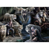 BlueBird Anne Stokes Wolf Collage 1500 dielov