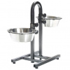 Trixie Psí bar - nastaviteľná výška misiek, 2x miska 2,8 l / 24 cm