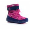 Affenzahn Detské barefoot snehule Snow Boot Vegan Snowy Flamingo Veľ. 27
