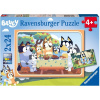 RAVENSBURGER Puzzle Prasiatko Bluey 2x24 dielikov
