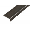 AP5 schodová lišta samolepiaca ACARA, hliník + fólia wenge, 10 mm, 0,9 m