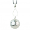 Bola Tehotenská rolnička Fantasy Silver drop