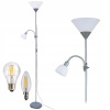 Čítanie stojaca lampa 2v1 2 žiarovky (Čítanie stojaca lampa 2v1 2 žiarovky)