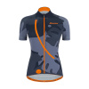 SANTINI Cyklistický dres s krátkym rukávom - GIADA MAUI LADY - viacfarebná/modrá