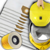 10 x VRECKÁ DO VYSÁVAČA KARCHER SÁČOK WD 3 WD3 WD2 WD 6 SE 4001 V17 MV 3