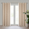 Eurofirany Záves 135x250 cm béžový šifónový na kovové krúžky AURELIA Eva Minge